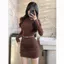 Thời Trang Đơn Giản Nữ Siêu Phù Hợp Với Váy Thắt Lưng Trang Trí Retro Đầm Áo Len Thắt Lưng Dây Phù Hợp Với Thắt Lưng 6.2