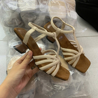 Gót Sandal Hậu Chun Rọ Mieo Shoes G1489 G1490