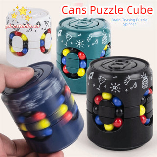 PICESTADIO Bóng Xoay, Bóng Xoay Con Quay Ngón Tay Soda Có Thể Fidget Đồ Chơi, Nhựa Sáng Tạo Có Thể Đồ Chơi