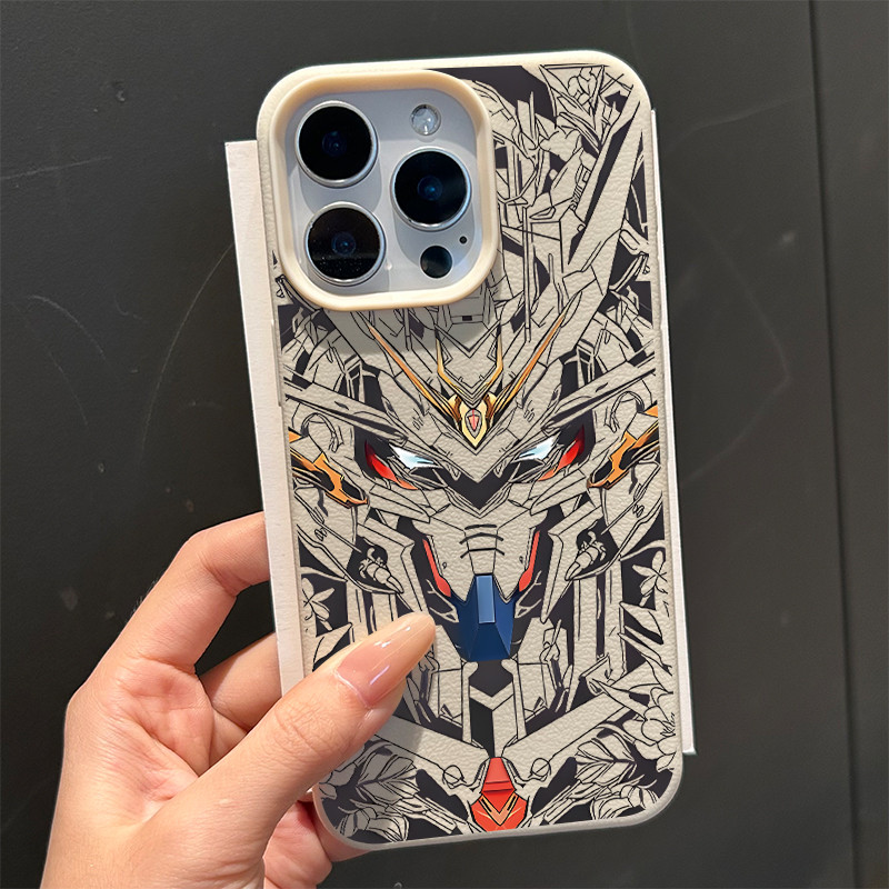 Ốp điện thoại cho iPhone 17 16 Pro Max 15 14 13 12 11 Hình minh họa Gundam