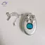 HFTOY Y2k Retro Mô Phỏng Lật Điện Thoại Gấp Không Khí Đệm Trang Điểm Gương Túi Treo Phụ Kiện Bapa Eo Treo Trang Trí ~
