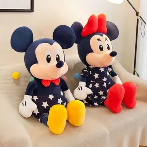 Búp Bê Mickey Minnie Búp Bê Chuột Mickey Dễ Thương Đồ Chơi Sang Trọng Ngủ Ragdoll Kích Thước Lớn Quà Tặng Sinh Nhật Trẻ Em 260604
