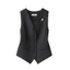 Áo Vest Vest Nữ Phù Hợp Với Áo Khoác Phù Hợp Với Tất Cả Trận Đấu Mùa Xuân 2025 Cổ Hẹp Ôm Phù Hợp Với Ngắn Phù Hợp Với Áo Vest Nhỏ 6.4