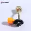 AN.MART Gas Butan Xi Lanh Bình Sạc Van Đổ Lại Đầu Nối Trực Tiếp Adapter Cho Cắm Trại Ngoài Trời Dã Ngoại Xi Lanh Đổ Bộ Chuyển Đổi 1PC VN