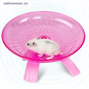 Pet Hamster Đĩa Bay Tập Thể Dục Sóc Bánh Xe Chuột Hamster Đĩa Chạy MỚI