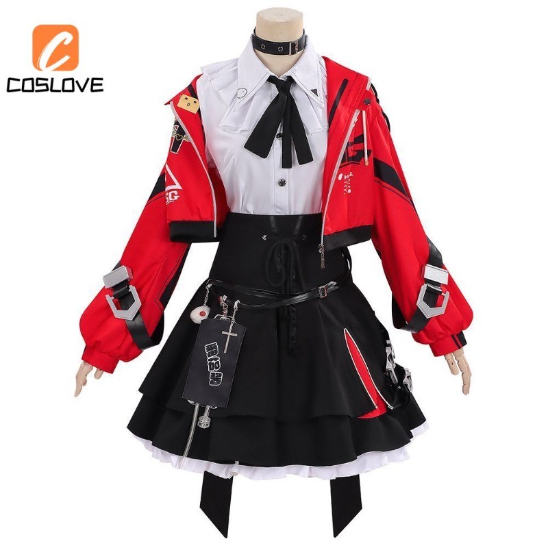 Anime Trò Chơi Neverness Đến Everness Lacrimosa Bạc Hà Cosplay Quần Áo Trọn Bộ Trang Phục Trang Phục Cho Người Phụ Nữ Váy Bé Gái