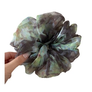 Yoing / Phiên bản Hàn Quốc Monet Smudge Sweet Sccrunchy Hair Tie Mũ đội đầu