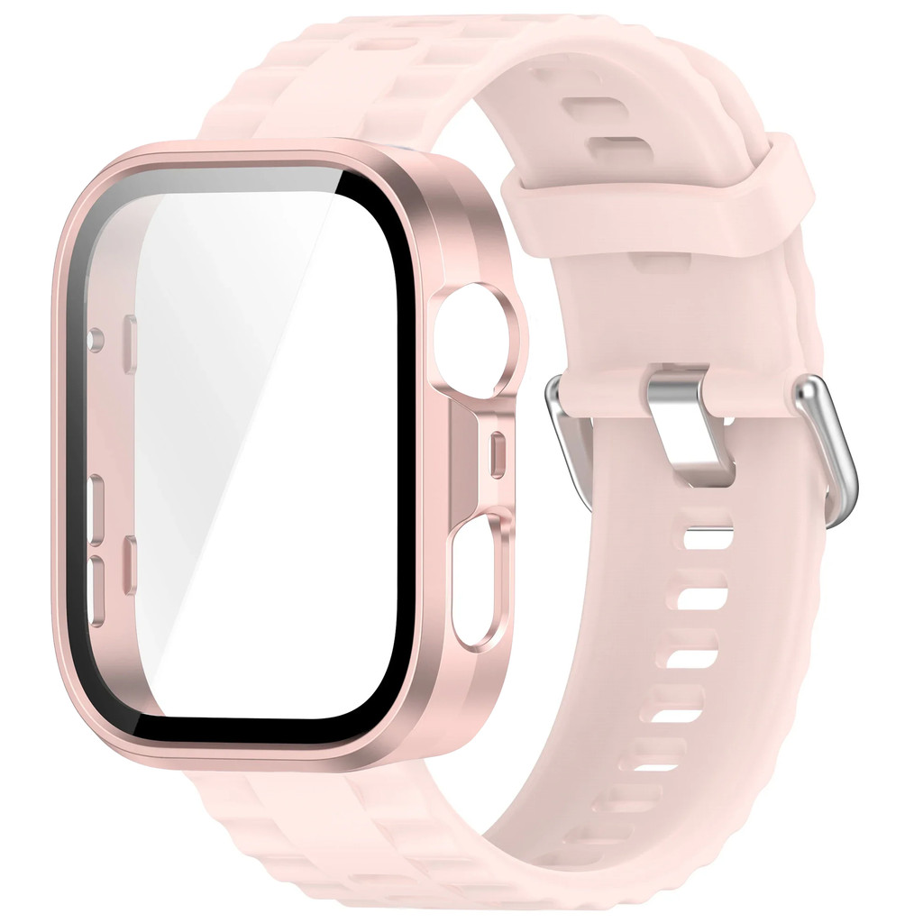 Vỏ PC + dây đeo cho Huawei Watch Fit 5 / 5 Pro cản bảo vệ vòng tay silicon thể thao