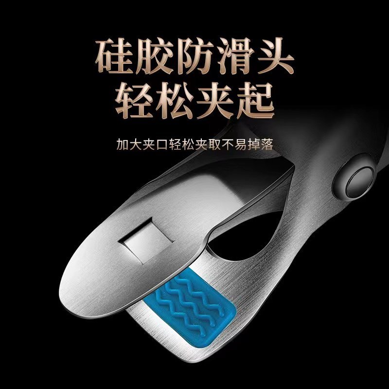 kẹp đa năng nhà bếp dụng cụ nhà bếp chống nóng kẹp gắp đồ nóng dụng cụ nhà bếp chống nóng kẹp chống bỏng chống trượt Kẹp bát Thép không gỉ 304 Chống bỏng Kẹp Đĩa Hút Loại Dày Món Ăn Kẹp Đĩa Nâng Nồi Nồi Kẹp Đĩa Chống Trơn Trượt