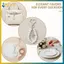 BVY 10 Bộ Guardian Thiên Thần Móc Khóa Ngọc Trai Số Lượng Lớn Dự Tiệc Ủng Hộ Quà Tặng Lưu Niệm Cho Bé Tắm Cưới Lễ Tôn Giáo.
