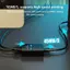Hub USB2.0 2 cổng chia máy in/ổ đĩa cho 2 thiết bị, 1 đầu ra, mã H9S3 mới