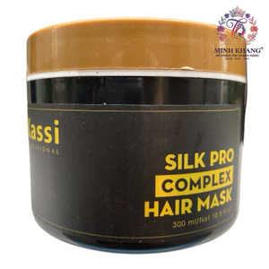 Kem hấp dầu tóc phục hồi hư tổn Kassi Silk Pro 300ml [ MK ]