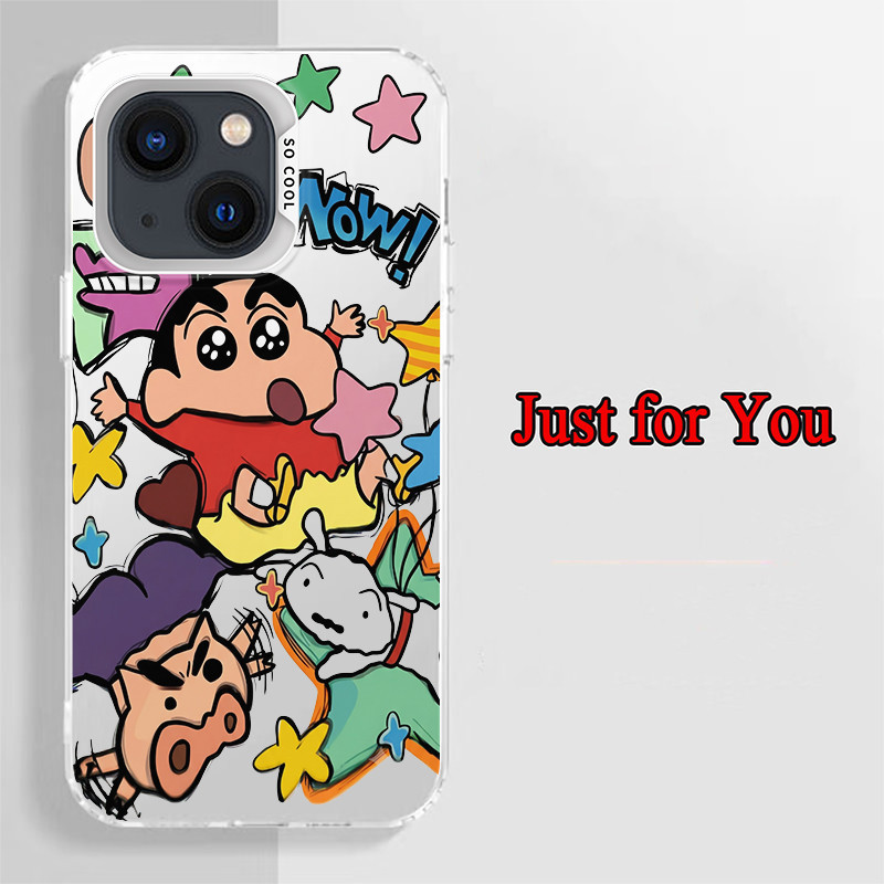 Ốp Điện Thoại Cho IPhone 6 6S SE 2020 7 8 X XS Max XR 11 12 13 14 Plus 15 16 17 Pro Max 17 AIR Phim Hoạt Hình Vui Nhộn Bé Trai