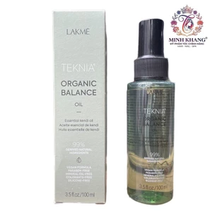 Tinh dầu giúp tóc bóng mượt Organic Balance Lakme 100ml [ MK ]