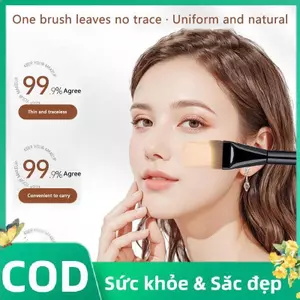 Trong Kho Siêu Mỏng Lưỡi Liềm Nền Tảng & Đường Viền Bàn Chải Với Trộn Palette Cá Tuyết