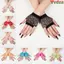 Găng Tay Kim Cương Giả VVDZA, Trang Trí Sáng Bóng Fishnet Thiết Kế Găng Tay Ngón, Găng Tay Nữ Găng Tay Cosplay Phong Cách Gợi Cảm Găng Tay Ngắn Khiêu Vũ Hiệu Suất