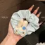 Dễ Thương Chấm Bi Đeo Kính Miffy Thỏ Tóc Ngọt Scrunchy Cô Gái Trái Tim Buộc Đuôi Ngựa Đầu Dây Bóng 2025 Dây Cao Su