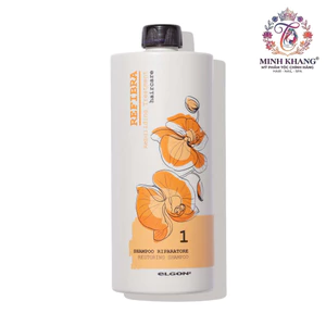 Dầu gội làm sạch và chăm sóc mái tóc hư tổn nặng Elgon Refibra Restoring Shampoo 250ml [ MK ]