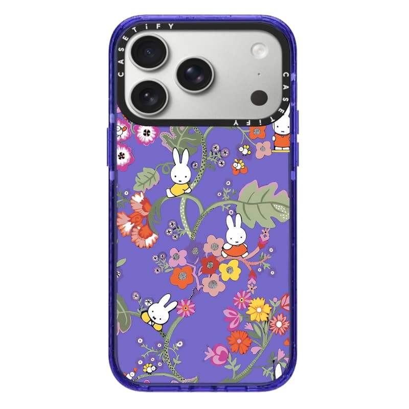 CASECASE X Miffy Vine Cam / Đỏ / Perri Bộ Sưu Tập Kẹo Tím Màu Trong Suốt Cứng Hút Từ Tính Tác Động Dành Cho Apple IPhone 13 14 15 16 17Pro Max Plus Có Hộp