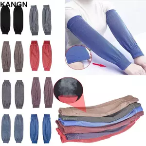 KANGN Cánh Tay, Bảo Vệ Tia UV Mùa Hè Làm Mát Tay Áo, Chống Nắng Tay Áo Làm Việc Tay Áo Bóng Rổ Ấm Tay Bảo Vệ Lao Động Nam Nữ