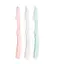 < YEI > 3PcS Máy cạo râu mặt nữ gấp an toàn Máy cạo lông mày de Chống trầy xước Dụng cụ trang điểm Máy tỉa lông mày Mặt Dao cạo mới
