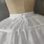 Bé Gái Petticoat Trắng Co Giãn Thắt Lưng Crinoline Váy Vòng Thép Cho Tiệc Chủ Đề Đám Cưới