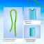 AIHOM 20 Bộ Đầu Nối Câu Cá Tự Loing Rod Đầu Không Nút Kẹp Dây Bảo Vệ An Toàn Cầm Tiết Kiệm Thời Gian Loing Sử Dụng Cho Cần Câu Cá,