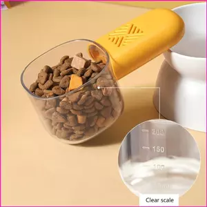 VIC Ergonomic Antislip Portioning Scoops Portioning Cup để làm bánh chuyên nghiệp Cắm trại và chăm sóc thú cưng