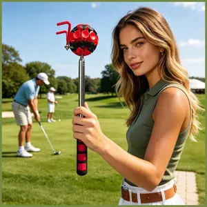 Golf Ball Retriever Kính thiên văn Có thể thu vào Công cụ chọn bóng Golf ngoài trời Retriever cho sân tập Gym Range Giải đấu kouvn