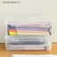 VFZ 1PC Dung Tích Lớn Hộp Đựng Bút Chì Chất Liệu PP Trong Suốt Hộp Bút Chì Staable Đồ Dùng Văn Phòng Lưu Trữ Hộp Sắp Xếp OTE