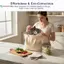 BeautifulHomeA 4 Túi Nhật Bản Thân Thiện Với Du Lịch Cho Dụng Cụ Thìa Chopsti Và Ống Hút Bảo Quản VN