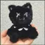 YT4TWS KHÔNG TRAGEDY Mèo Đen Plushie Móc Khóa Kpop Album Merch Dễ Thương Sang Trọng Cotton Túi Búp Bê Quyến Rũ