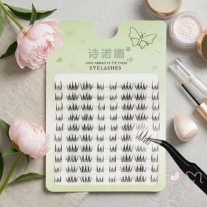 Bộ lông mi giả sang trọng phong cách Thái Lan 10 hàng có tác dụng sâu sắc tự nhiên và mặc thoải mái