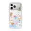 Ốp điện thoại cứng hình mèo hồng từ tính hoạt hình cho iPhone 17 Pro 16 Pro Max 15 14 Vỏ bảo vệ mờ mờ trong suốt