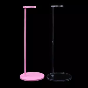 SSVN Doll trong suốt chân cố định bằng nhựa đứng trưng bày giá đỡ thẻ eo.