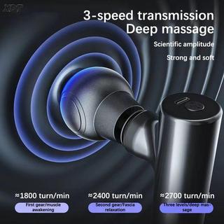 Springevensky Mini Massage Mô Sâu Mạnh Mẽ Bộ Gõ Cơ Massage Hiệp ước Thể Thao Cầm Tay Máy Mát Xa Cho Cơ Ne Ba Cánh Tay Springevensky
