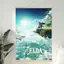 Truyền Thuyết Zelda Áp Phích Vải Chống Thấm Nước Không Khung, Hơi Thở Hoang Dã Nước Mắt Của Vương Quốc Trò Chơi Nghệ Thuật Treo Tường Cho Game Thủ Trang Trí Phòng