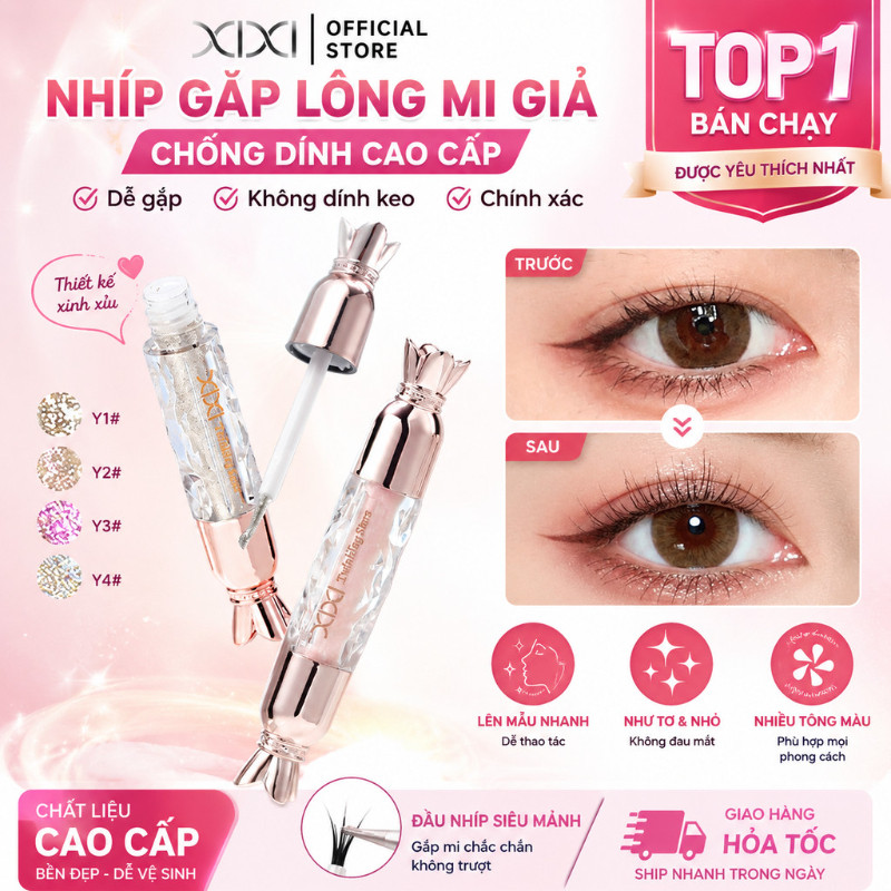 Xixi Nhũ Mắt Lỏng Ánh Sáng Lấp Lánh Tự Nhiên Dễ Tán Bám Lâu Tôn Mắt Xinh Không Trôi Suốt Ngày D735