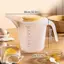 Tweeduj 1500ml Dung Tích Lớn Tốt Nghiệp Cốc Đo Nhựa Rõ Ràng Nướng Cốc Đo Cân Có Nắp Hộ Gia Đình Cốc Nướng Bếp VN