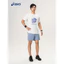 Nam Mới 100% Cotton Cao Cấp Ngoài Đường Chạy Bộ Áo Thun Tay Ngắn Chui Đầu Cổ Tròn Thể Thao Tay Ngắn 0522