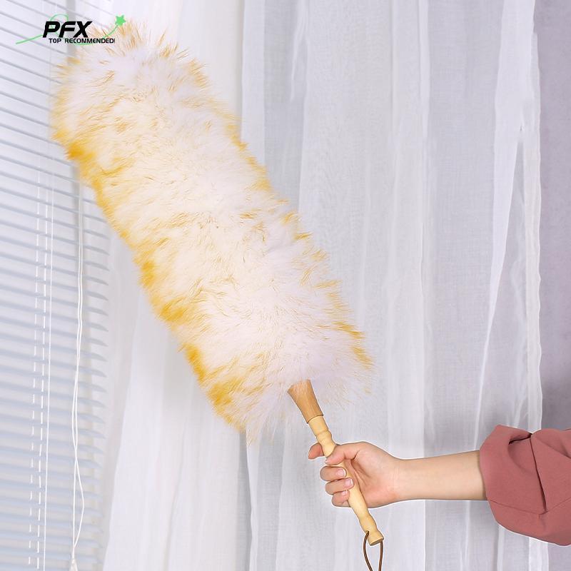 Bàn chải lau bụi bằng len PFX Bàn chải làm sạch gia dụng, có thể giặt được Sử dụng hàng ngày Khăn lau bụi 80 chiếc