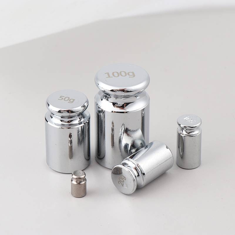 Dụng cụ giảng dạy cân bằng điện tử GHX Dụng cụ gia đình 2g / 10g / 20g / 50g / 100g Gram Cân Trọng lượng Mạ Chrome Hiệu chuẩn chính xác VN