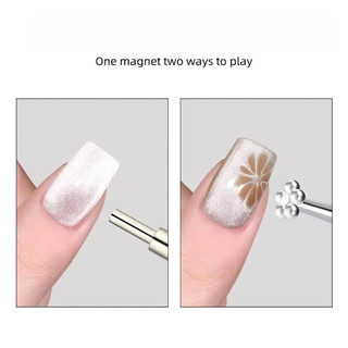 Miss Gooey Nail Art 2 trong 1 Mắt Mèo Bút Nam Châm Hai Đầu Mạnh Mẽ Đa Năng Nam Châm Mắt Mèo Dụng Cụ Làm Móng Tay Cho Tiệm Làm Móng Tay