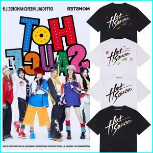 SY3 BABYMONSTER 2025 album HOT SAUCE Áo thun KPOP tee tay ngắn topo YS3