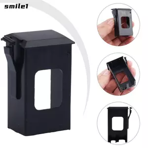 Pin SMILE, EQ-7545R Thay Thế Đàn Guitar Pickup Hộp Pin, Nhựa Bền Đen Đàn Guitar Phụ Kiện Giá Đỡ Pin