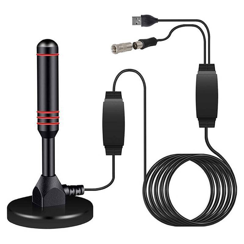 [JTS] Ăng-ten TV kỹ thuật số Bộ khuếch đại cốc hút sóng mặt đất Bộ thu TV Dtmb độ phân giải cao Ăng-ten hộp trên cùng [VN]