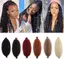AqToCna 16 Inch Kinky Twist Marley Bện Móc Tóc Tổng Hợp Pre-Separated Springy Afro Twist Tóc Cho Bướm Locs Bím Tóc AqToCna