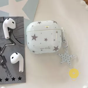TPU Chain Headset Simple Case For AirPods 4 / Pro3 / Pro2 / Pro / 3 / 2 / 1 Shockproof Charging Box Silicone Soft Cover