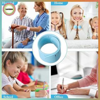 SAFENH Silicone Notebook Memo Pad Dây đeo cổ tay Có thể xóa được Notepad cho Qui Văn phòng Ghi chú Học sinh Lịch trình hàng ngày Học ToDo Nhắc nhở VN