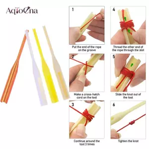 AqToCna Dây Hoa Hồng Thắt Nút Dụng Cụ Cho Vòng Tay Hạt Thủ Công Dây Thắt Nút Dụng Cụ Thủ Công Đồ Dùng Macrame Dụng Cụ Bện AqToCna
